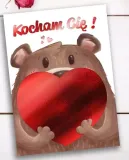 karnet-b6-walentynki-misiek