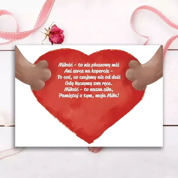 karnet-b6-walentynki-misiek-okazja-slub-rocznice