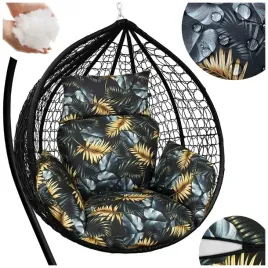 wodoodporna-poduszka-na-fotel-wiszacy-kokon-hustawke-ogrodowa-xxl-zaglowek