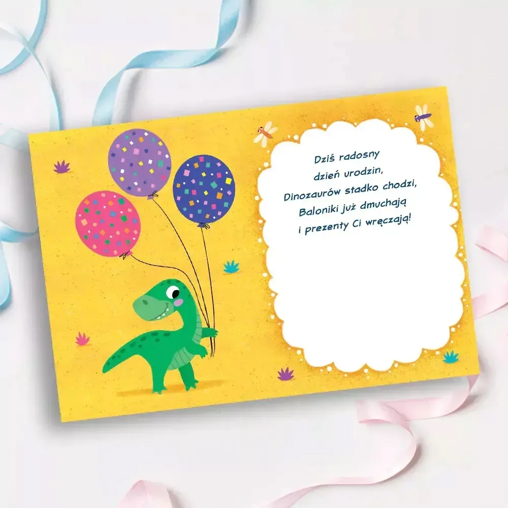 karnet-b6-dinozaury-stan-nowy