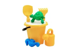 zestaw-duzy-do-piasku-wiaderko-sitko-lopatka-grabki-konewka-i-dwie-foremki