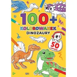 100-kolorowanek-dinozaury-malowanki-dla-dzieci