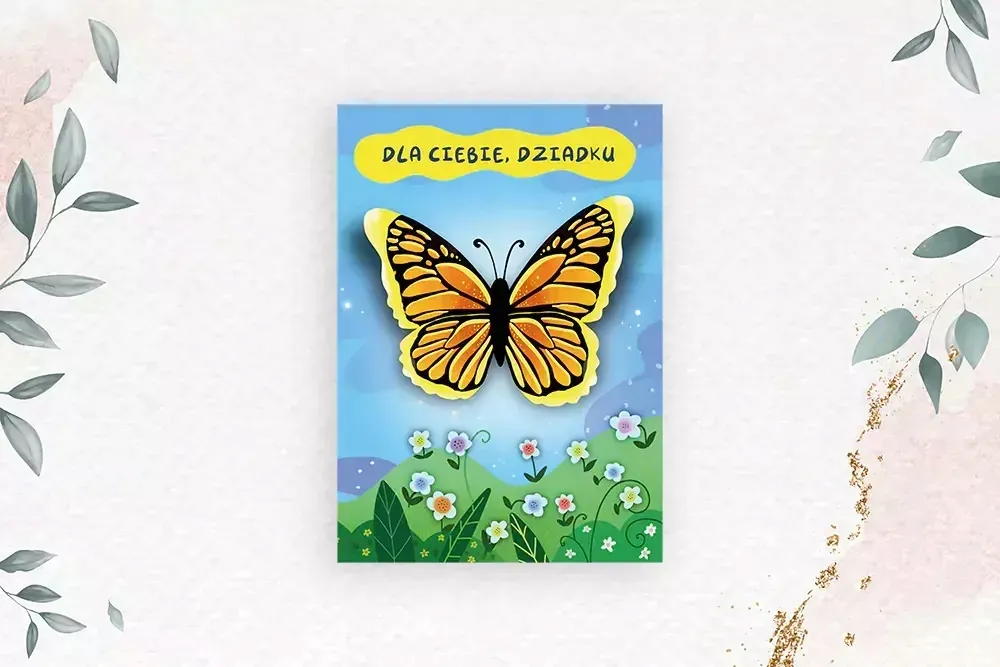 laurka-b6-dla-dziadka-motyl-stan-nowy