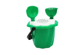 zestaw-do-piasku-wiaderko-z-sitkiem-lopatka-i-grabki