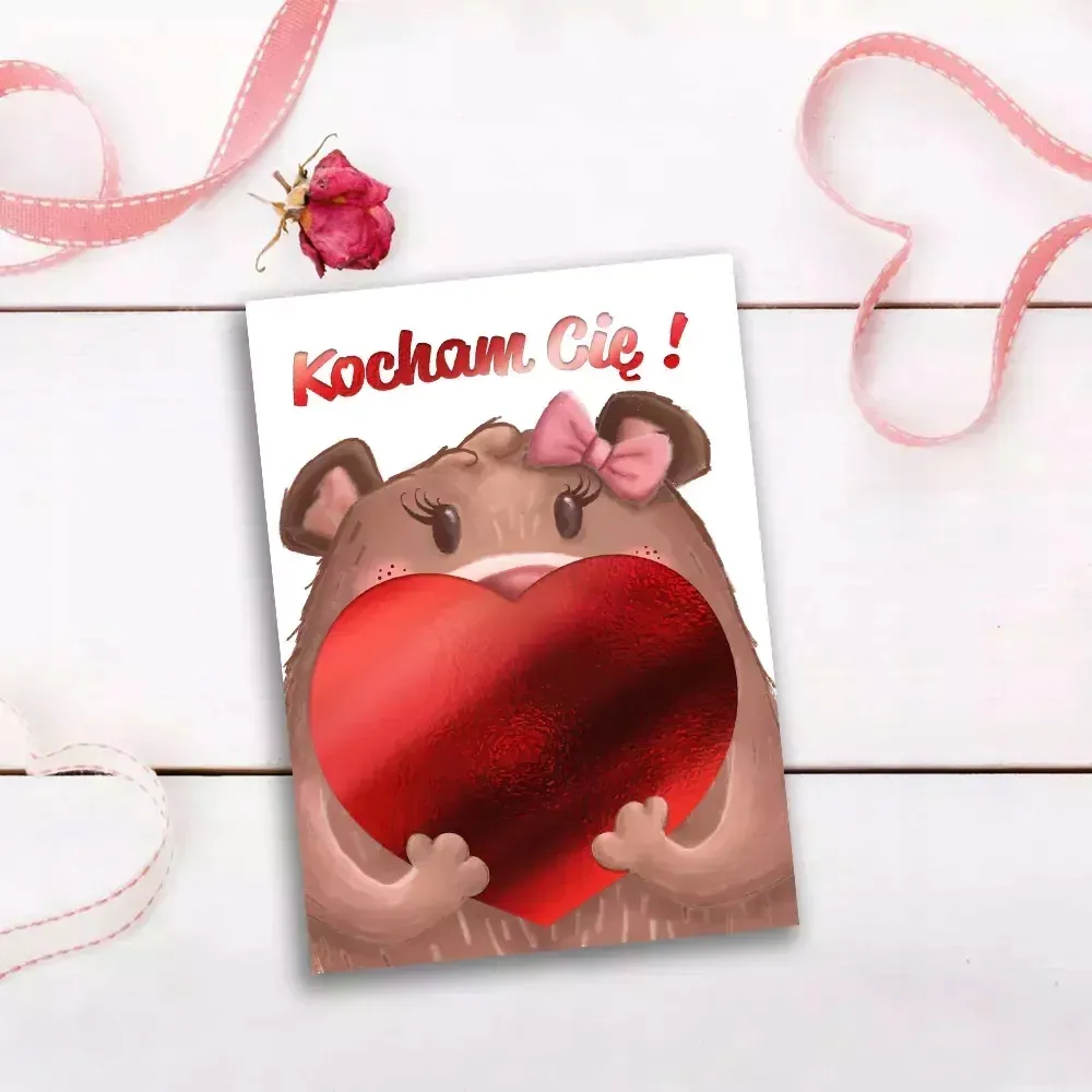 karnet-b6-walentynki-miska-stan-nowy