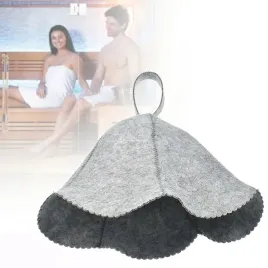 czapka-filcowa-na-glowe-szara-do-sauny-uniwersalna