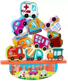 wieza-klocki-drewniane-edukacyjne-balansujace-ruch-uliczny-auta-zlap-balans