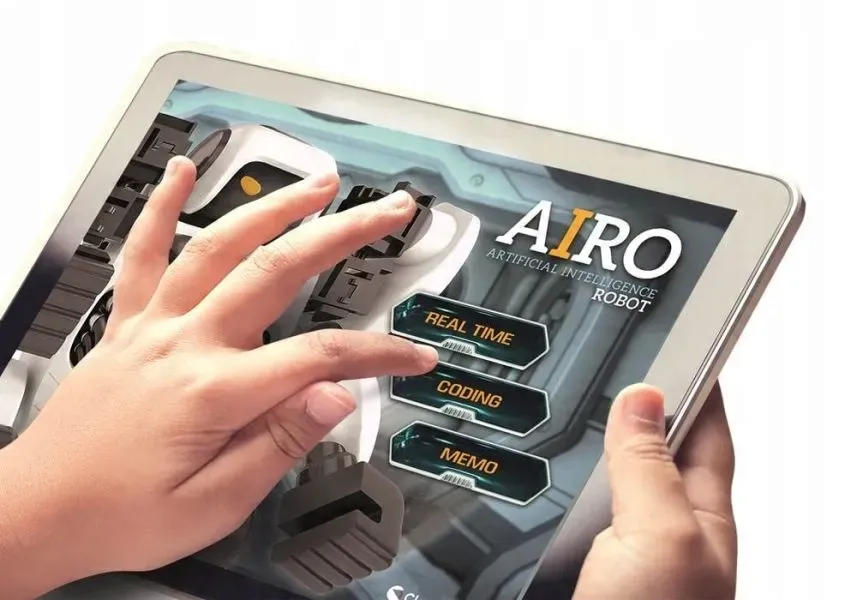 twoj-robot-sterowany-dla-dzieci-do-programowania-ai-airo-stan-nowy