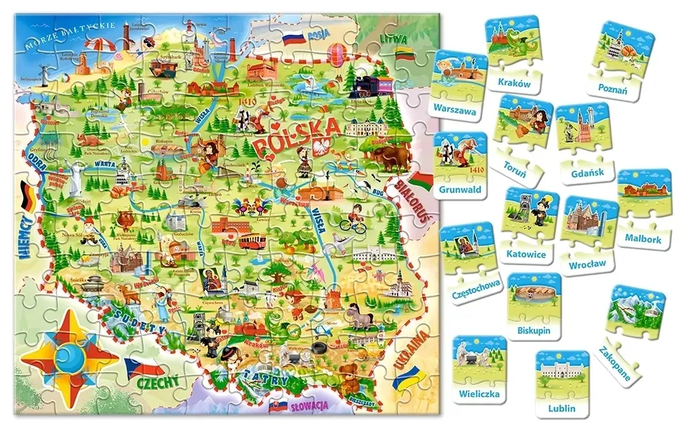 puzzle-100-elementow-mapa-polski-quiz-28-elementow-stan-nowy