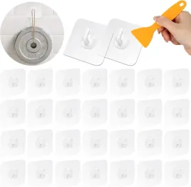 przezroczyste-haczyki-scienne-samoprzylepne-wodoodporne-zestaw-30-sztuk