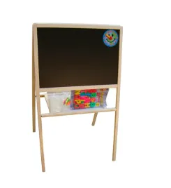 tablica-dwustronna-magnetyczna-z-polka-dla-dzieci-nauka-pisania-liczenia