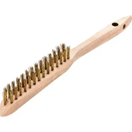 szczotka-druciana-reczna-drut-mosiezny-falisty-035mm-2-rzedowy-lessmann