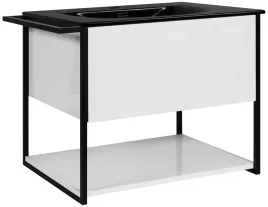 bialy-polysk-lakier-szafka-z-czarna-umywalka-60-cm-wiszaca-polmat-wieszak