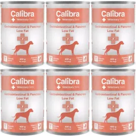 mokra-karma-dla-psa-calibra-veterinary-diet-dog-gastro-low-fat-6x400g