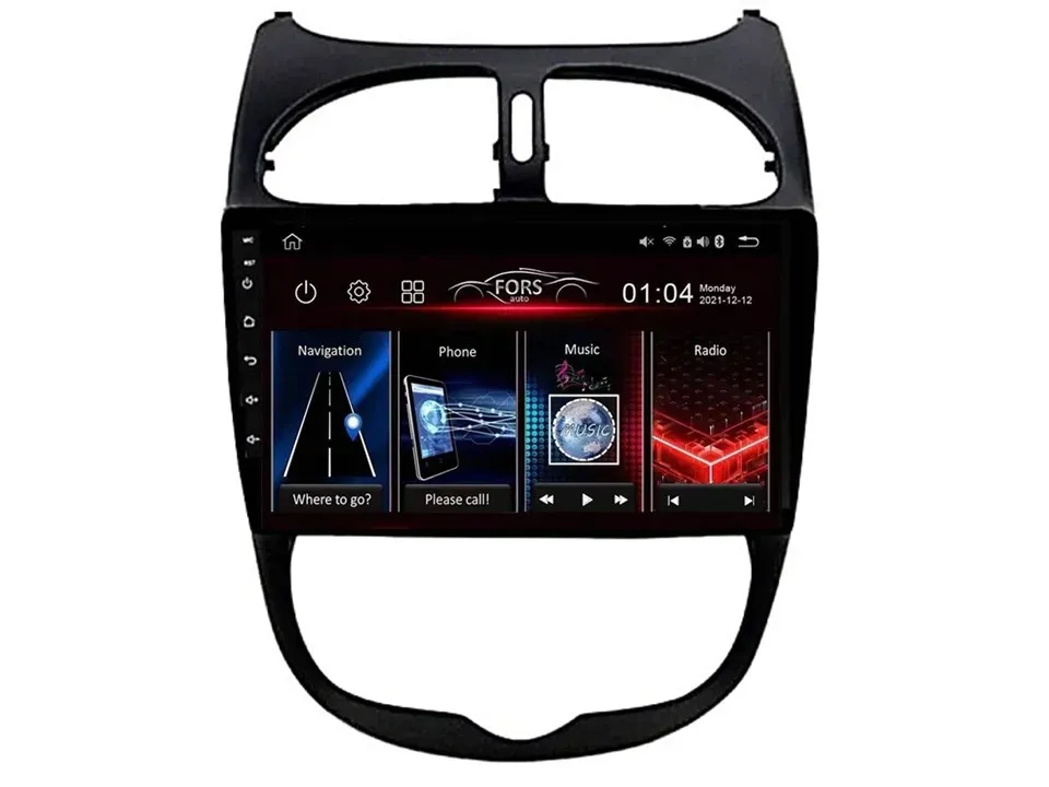 radio-android-fs1-lite-peugeot-206-2002-2010-stan-nowy