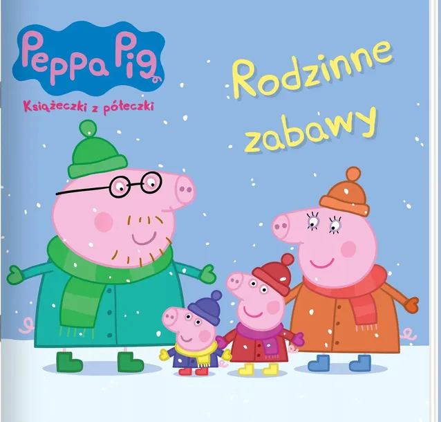 Książeczka Świnka Peppa 91 Rodzinne zabawy Książeczki z półeczki Bajeczka