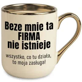 kubek-elegant-kremowy-prezent-beze-mnie-firma-do-pracy-dla-szefa-kierownika