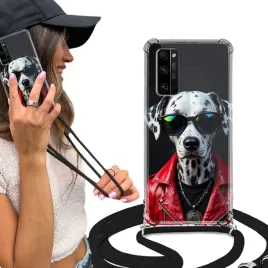 etui-do-iphone-12-mini-anti-shock-crossbody-czarna-smycz-urocze-zwierzatka