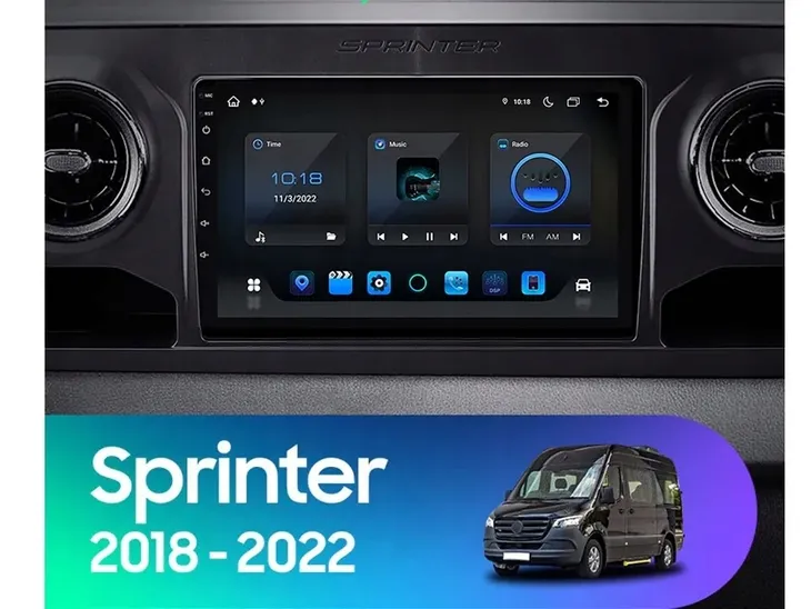 radio-android-m200-benz-sprinter-2018-2022-zlacza-aux-minijack-rca-pre-out-przedwzmacniacz-usb