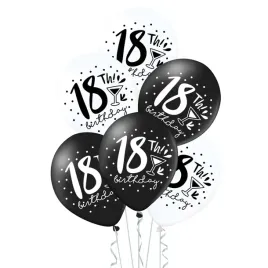 balony-z-nadrukiem-18-urodziny-biale-czarne-duze