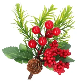 swiateczna-galazka-jarzebina-szyszka-glog-liscie-dekoracja-na-swieta-20cm