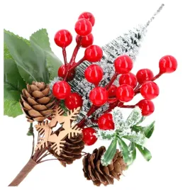 swiateczna-galazka-jarzebina-szyszka-glog-choinka-dekoracja-na-swieta-22cm