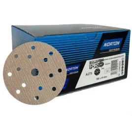norton-dysk-a275-papier-scierny-szlifierski-krazek-p320-15h-150mm-100-szt