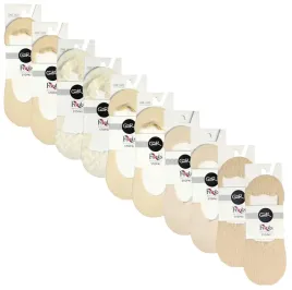 gatta-stopki-baleriny-damskie-odcienie-bezu-silikon-10-par-rozmiar-uni