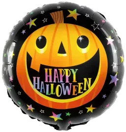 balon-foliowy-na-halloween-okragly-czarny-wesola-dynia-duszek-napis-45cm