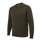 sweter-beretta-wilton-crew-neck-tech-mossandbrownbark
