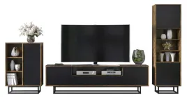 zestaw-do-salonu-szafka-rtv-tv-200-cm-witryna-komoda-loft-inudstrial-czarny