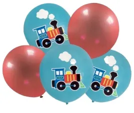 balony-lateksowe-niebieskie-czerwone-ciuchcia-pociag-lokomotywa-30cm-5-szt