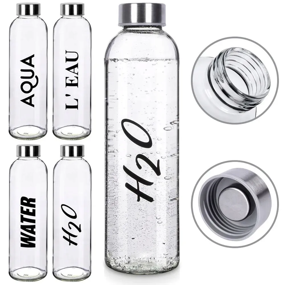 butelka-na-wode-szklana-700-ml-stan-nowy