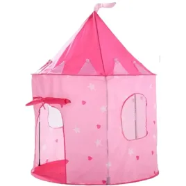 namiot-rozowy-domek-okragly-zamek-dla-dziewczynek