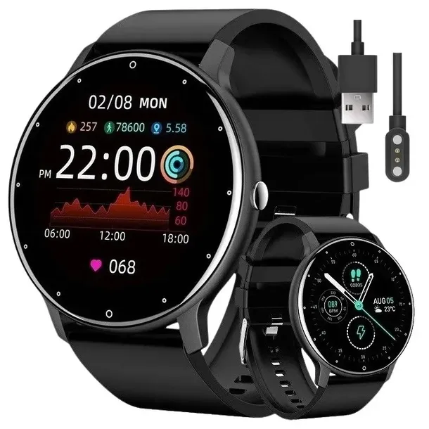 SMARTWATCH MĘSKI ZEGAREK GRAVITY +GRAWER SMS POLSKIE MENU MODNY