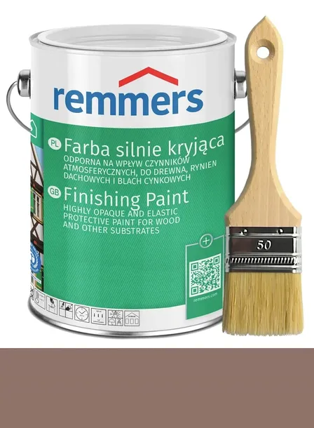 REMMERS Farba kryjąca drewna Szary toskański 2,5L