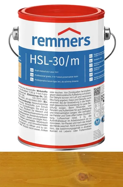 Remmers HSL-31 lazura drewna Hk-Lasur 5L dąb rus