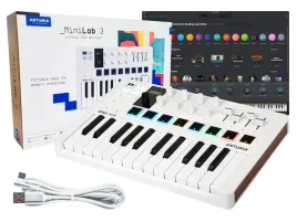 arturia-minilab-3-white-klawiatura-sterujaca-midi-usb