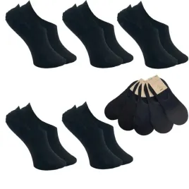 5x-skarpety-stopki-damskie-bambusowe-czarne-basic-jakosc-premium-niskie