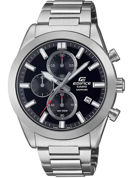 Zegarek Męski Casio EDIFICE Chronograph EFB-710D-1A + BOX +GRAWER