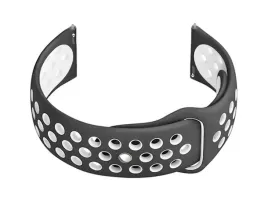 pasek-gumowy-do-smartwatch-u11-szary-bialy-22mm