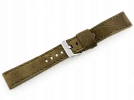 pasek-skorzany-do-zegarka-w48-oliwkowy-24mm