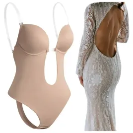 body-damskie-do-sukienki-bez-plecow-plunge-silikonowe-ramiaczka-stringi-xl