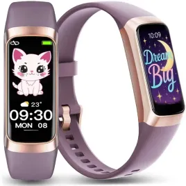 zegarek-dzieciecy-smartwatch-amoled-smartband-fit-sms-kroki-puls-termometr