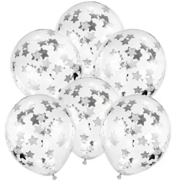 duze-balony-przezroczyste-konfetti-srebrne-gwiazdy