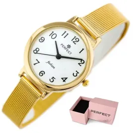 zegarek-damski-perfect-rita-box-grawer-mesh-zloty-bransoletka-siatka