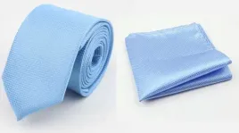 krawat-meski-blekitny-gladki-poszetka-blekitna