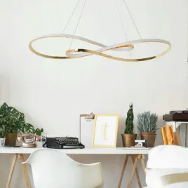 sanico-goldlux-lampa-wiszaca-zumba-led-50w-4000k-zlota-ip20-331083