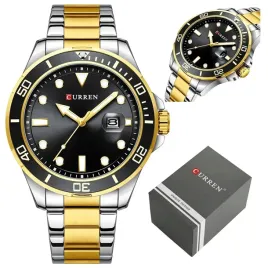 zegarek-meski-curren-diver-box-grawer-datownik-stalowy-zloty