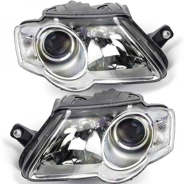 REFLEKTORY LAMPY PRZEDNIE VW PASSAT B6 2005-2010 PRZÓD PRAWA LEWA ZESTAW